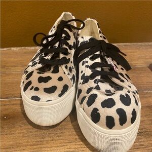 Superga Leopard Print Sneakers